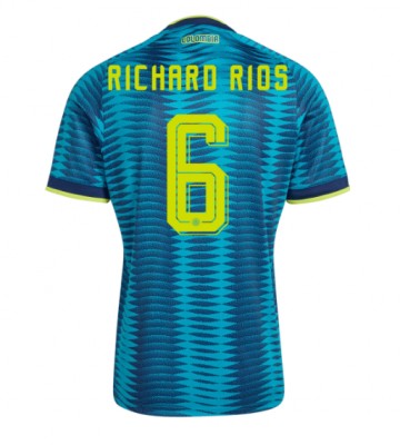 Colombia Richard Rios #6 Udebanetrøje VM 2026 Kortærmet